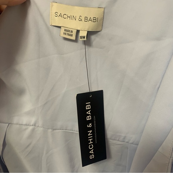 Sachin + Babi Chelsea Gown in Carolina Wildflowers Size 18W NWT New - Picture 5 of 10